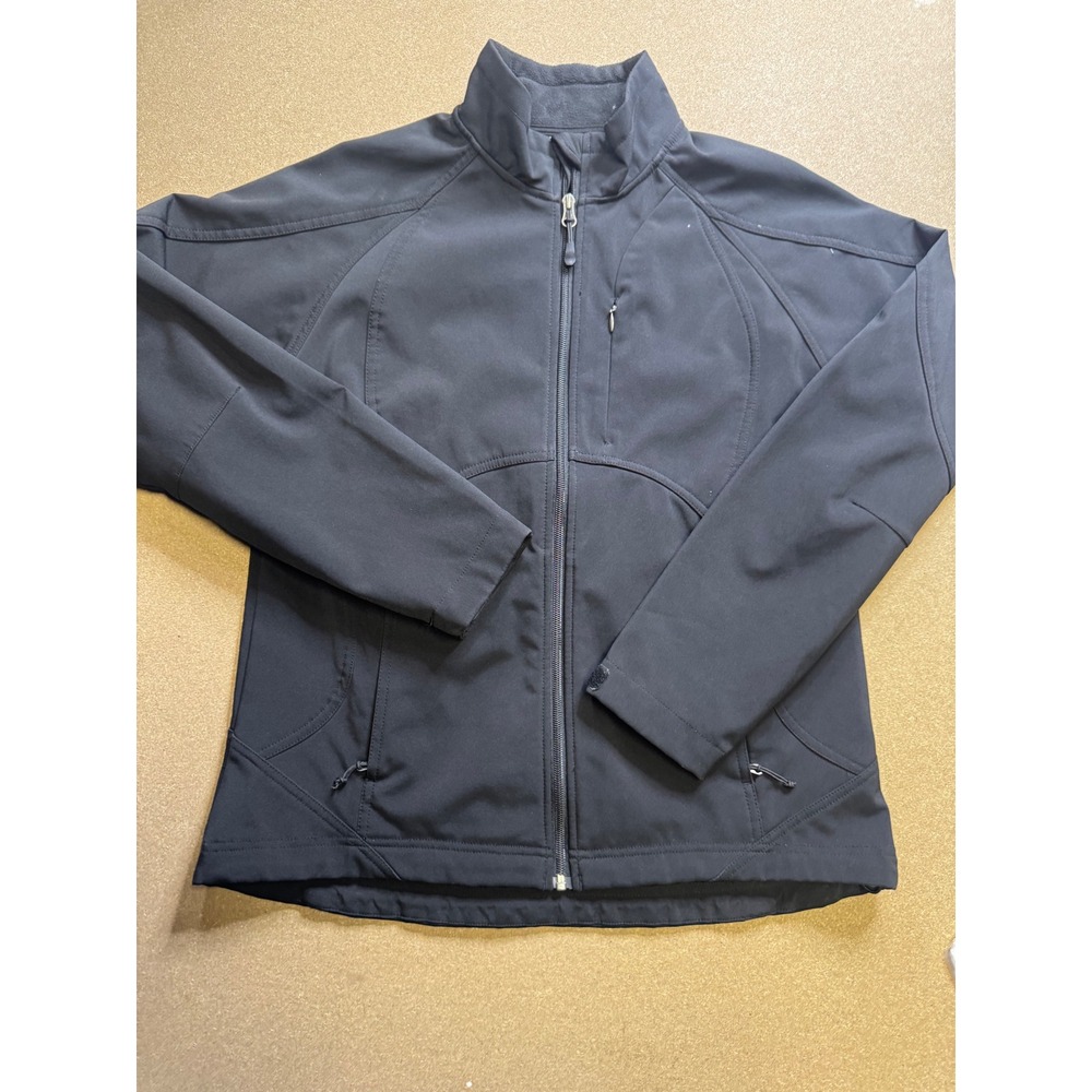 Double Diamond Softshell Jacket Black Fleece Line… - image 3